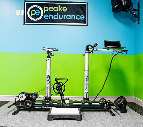 bike fitting set up at Peake Endurance